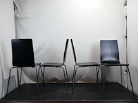 Designstoel ikea (x4) - afbeelding 4 van  5