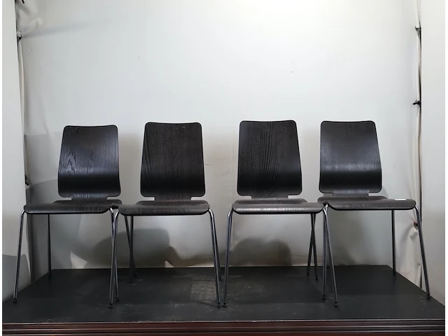 Designstoel ikea (x4) - afbeelding 1 van  6