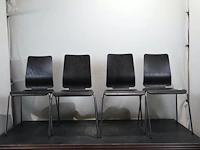 Designstoel ikea (x4) - afbeelding 1 van  6