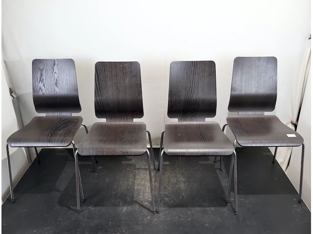Designstoel ikea (x4) - afbeelding 2 van  6