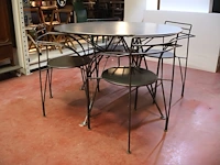 Designtafel en 4 stoelen - afbeelding 2 van  5
