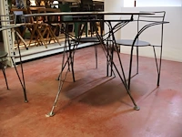 Designtafel en 4 stoelen - afbeelding 5 van  5