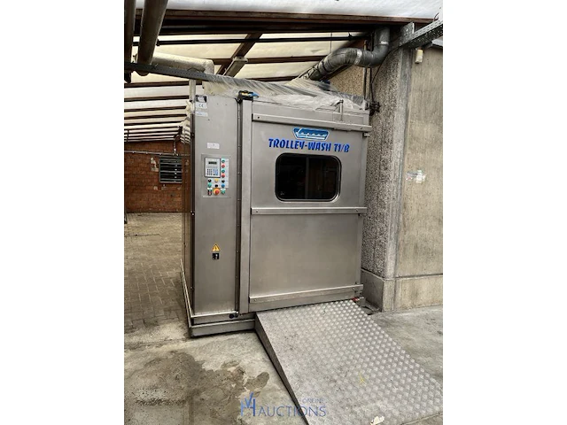 Desinfecteer/reinigingsmachine voor karren lapauw - afbeelding 1 van  9