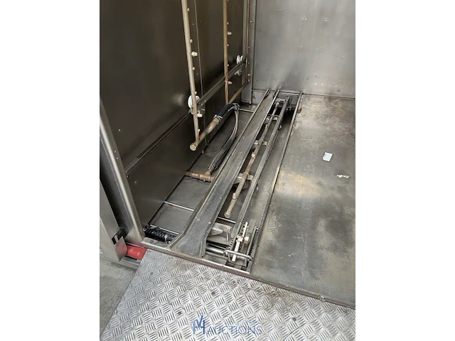 Desinfecteer/reinigingsmachine voor karren lapauw - afbeelding 6 van  9