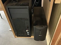 Desktop hp, 2 hp schermen met beugel - afbeelding 2 van  10