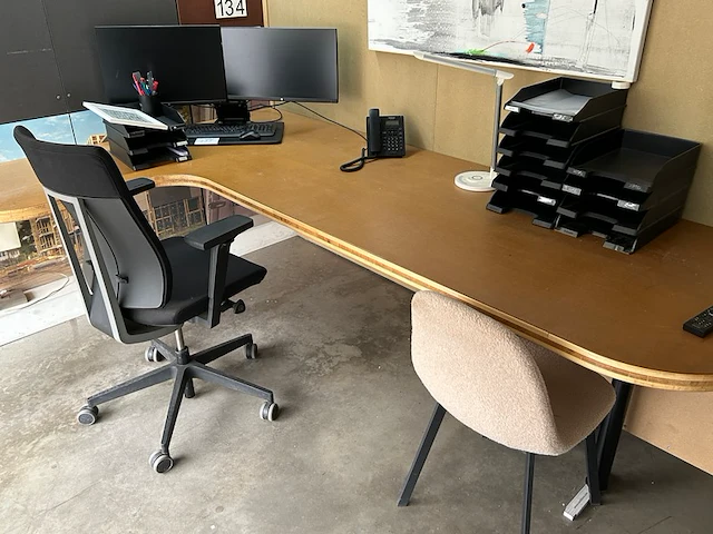Desktop hp, 2 hp schermen met beugel - afbeelding 1 van  10