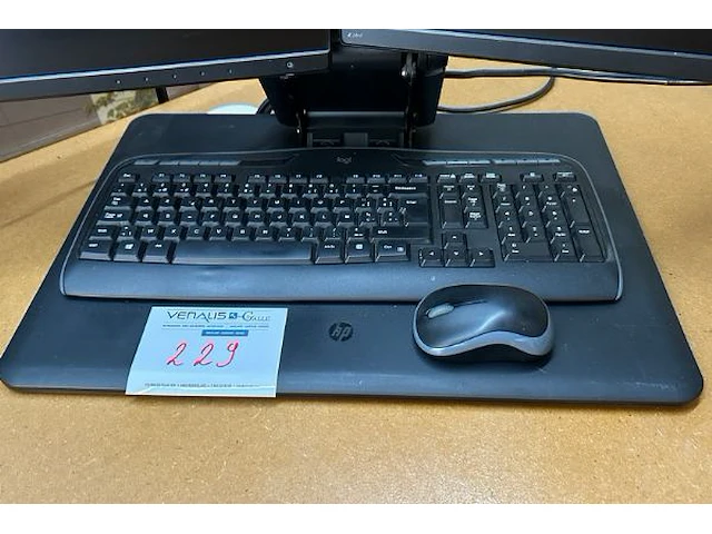 Desktop hp, 2 hp schermen met beugel - afbeelding 4 van  10