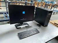 Desktop hp met toebehoren - afbeelding 1 van  7