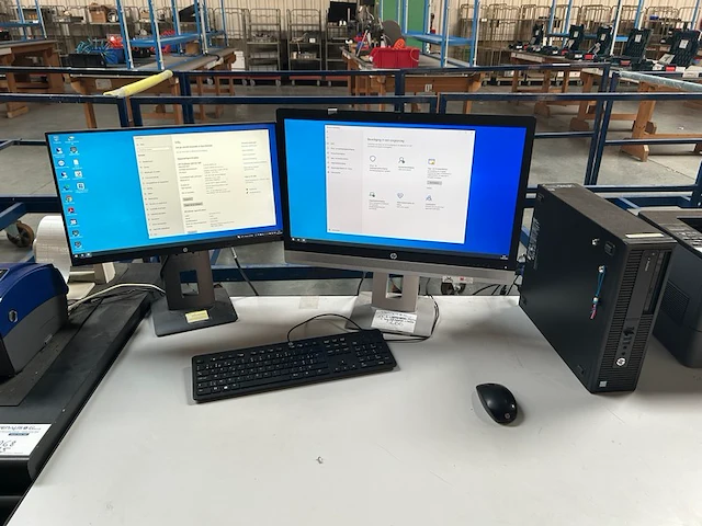 Desktop hp met toebehoren - afbeelding 1 van  7