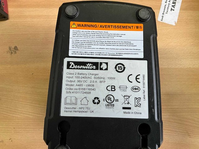 Desontter brushless speed control els6-1000-p accu schroefmachine (3x) - afbeelding 3 van  4