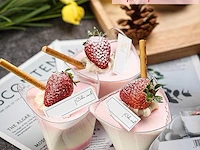 Dessertglazen en lepels (50stuks - afbeelding 3 van  3