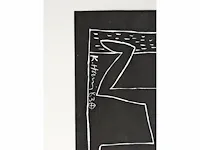 Dessin au feutre keith haring de 1983 - 83 - afbeelding 2 van  5