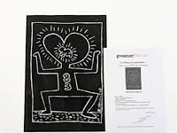 Dessin au feutre keith haring de 1983 - 83 - afbeelding 5 van  5