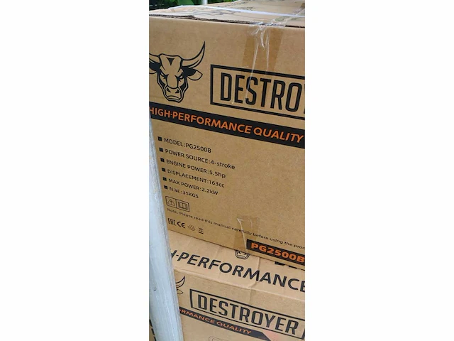 Destroyer pg2500 stroomgenerator (x8) - afbeelding 8 van  13