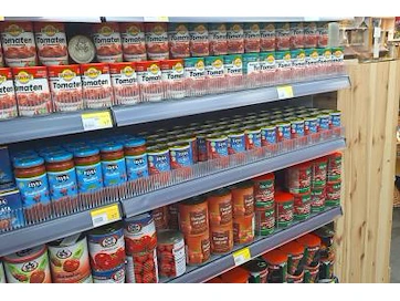 Detailhandel voedings- en genotmiddelen- winkel