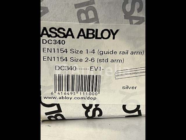 Deurdrammer met arm assa abbloy - afbeelding 4 van  4