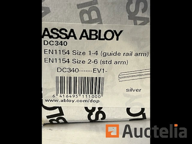 Deurdrammer met arm assa abbloy - afbeelding 2 van  4