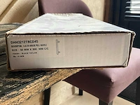 Deurgreep rvs zwart gecoat 500mm met schuine voeten - afbeelding 8 van  8