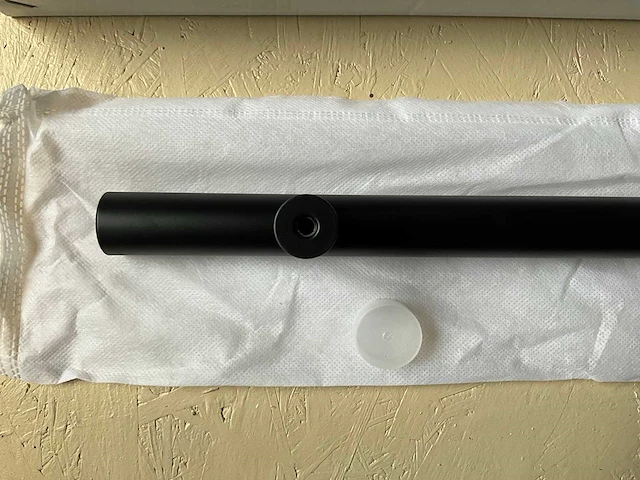 Deurgreep rvs zwart gecoat 500mm - afbeelding 6 van  8