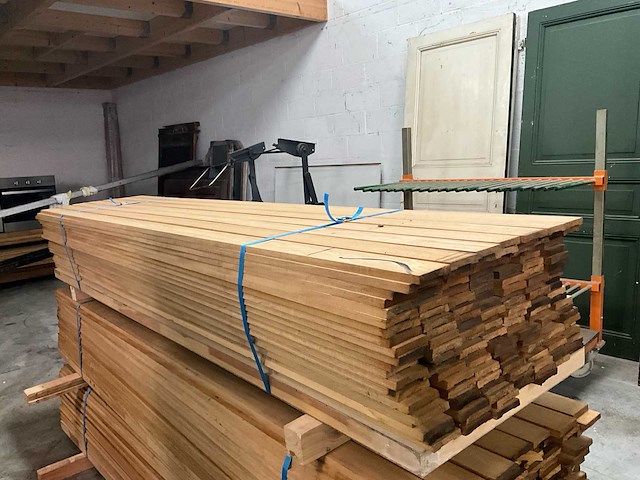 Deurklink in framiré 216x68x12 (150x) - afbeelding 1 van  4