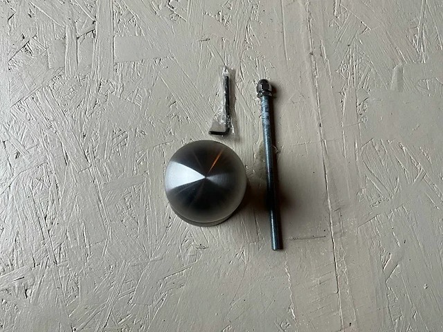 Deurknop in rvs - afbeelding 2 van  5