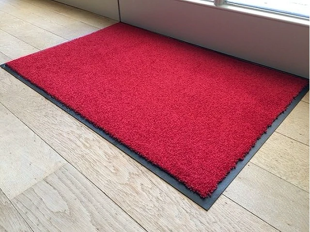 Deurmat - droogloopmat - eco-clean - 60 x 90 cm. - rood - afbeelding 1 van  6