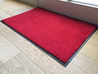 Deurmat - droogloopmat - eco-clean - 60 x 90 cm. - rood - afbeelding 1 van  6