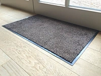 Deurmat - droogloopmat - eco-dry - 60 x 90 cm. - bruin - afbeelding 1 van  4
