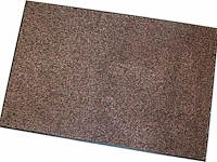 Deurmat - droogloopmat - eco-dry - 60 x 90 cm. - bruin - afbeelding 3 van  4