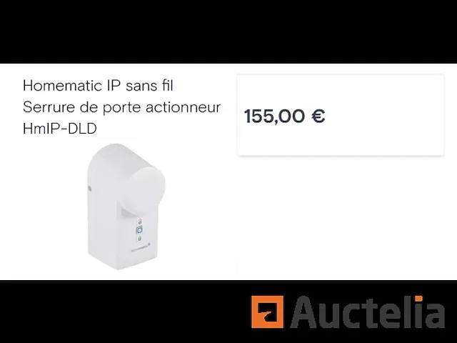 Deurslot veizel homematic ip smart home - afbeelding 1 van  1