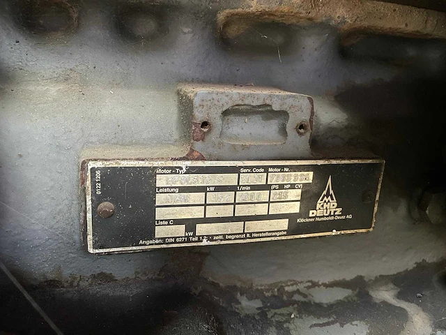 Deutz - 6 cilinder - onderdeel - afbeelding 7 van  7