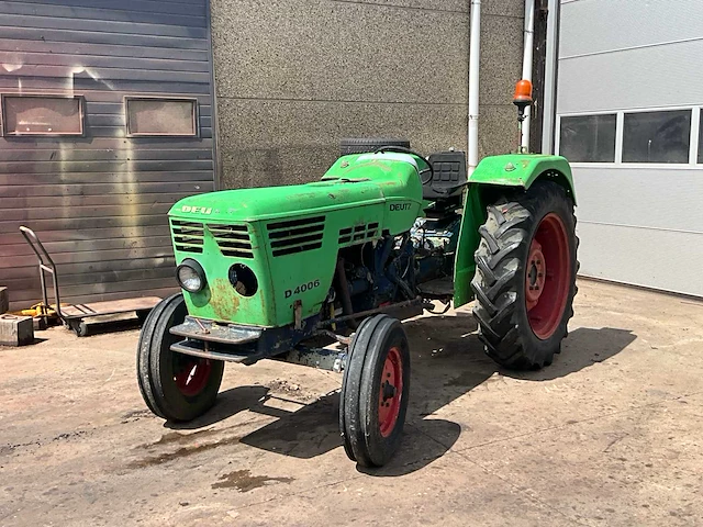 Deutz d4006 oldtimer tractor - afbeelding 1 van  19