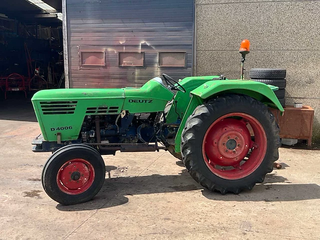 Deutz d4006 oldtimer tractor - afbeelding 12 van  19