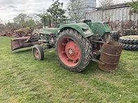 Deutz d6006 oldtimer tractor - afbeelding 3 van  9