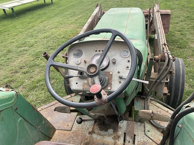 Deutz d6006 oldtimer tractor - afbeelding 9 van  9