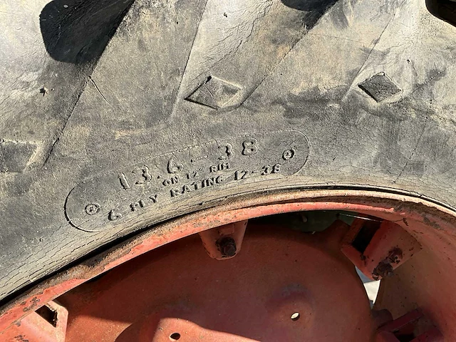 Deutz d6006 tweewielaangedreven landbouwtractor - afbeelding 6 van  16