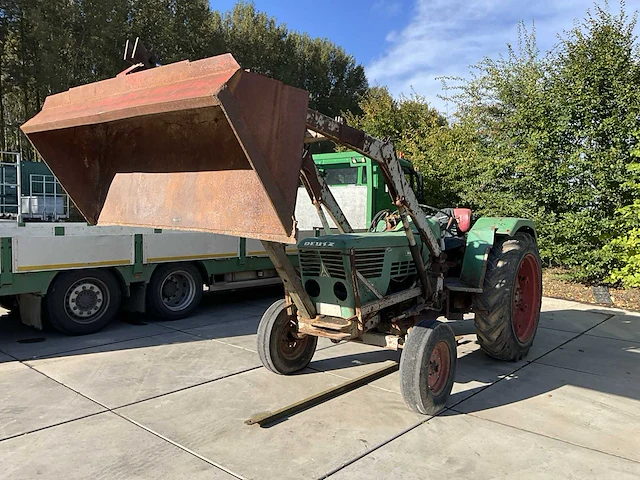 Deutz d6006 tweewielaangedreven landbouwtractor - afbeelding 1 van  16