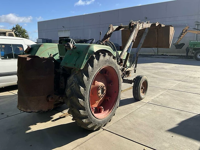 Deutz d6006 tweewielaangedreven landbouwtractor - afbeelding 10 van  16