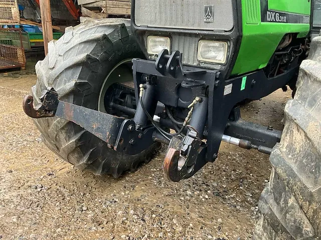 Deutz-fahr dx6.31se vierwielaangedreven landbouwtractor - afbeelding 17 van  27