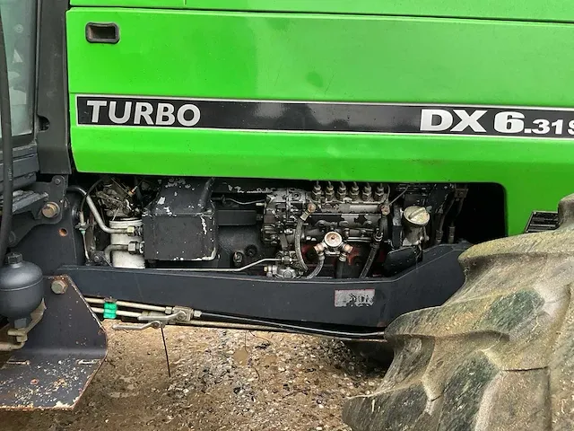 Deutz-fahr dx6.31se vierwielaangedreven landbouwtractor - afbeelding 21 van  27