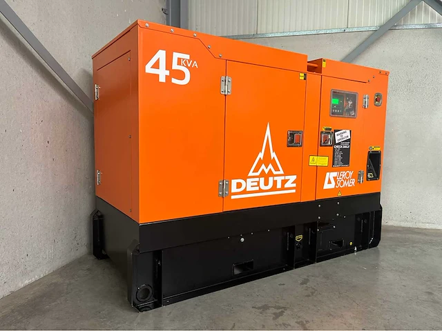Deutz — leroy-somer 45 kva noodstroomaggregaat - afbeelding 1 van  42