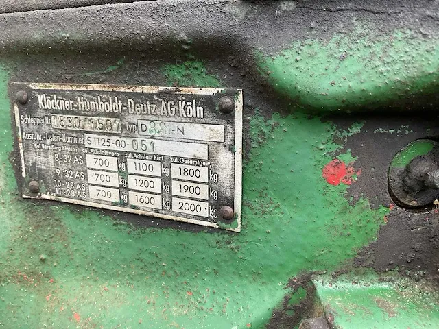 Deutz oldtimer tractor - afbeelding 10 van  18