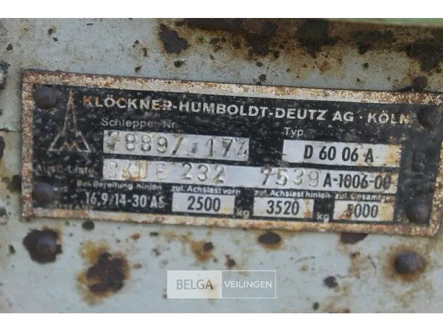 Deutz tractor - afbeelding 3 van  20