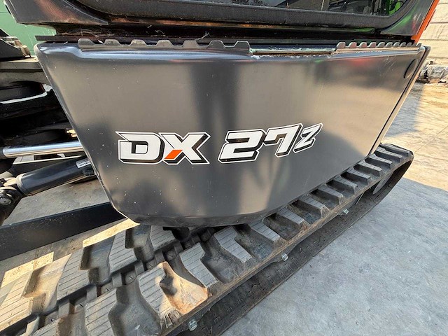 Develon - 2024 - dx27z-7 - minigraafmachine - afbeelding 25 van  26