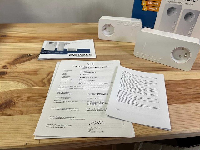 Devolo powerline starter kit 650 triple+ (netwerk via stopcontact) - afbeelding 8 van  8