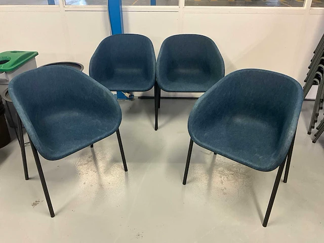 Devorm lj1 design stoelen (4x) - afbeelding 5 van  10