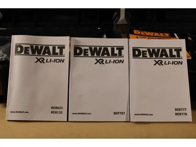 Dewalt 18v xr 3-delige voordeelset - afbeelding 9 van  9