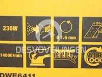 Dewalt 230w vlakschuurmachine 1/4 vel - lage vibratie - afbeelding 3 van  3
