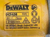 Dewalt accu cirkelzaag - afbeelding 8 van  10