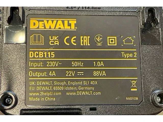 Dewalt accu klopboormachine - afbeelding 7 van  8